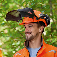 STIHL Каска FUNCTION BASIC (защитная сетка, наушники, водосток, вентиляция) 00008880810, Каски Штиль